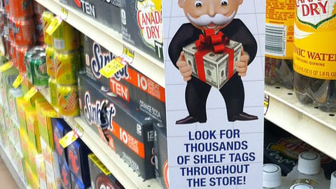 Jewel-Osco 'Monopoly' Aisle Violator 